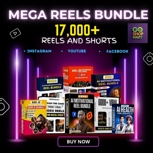 Mega Reels Bundle – 17000+ Viral Reels Bundle