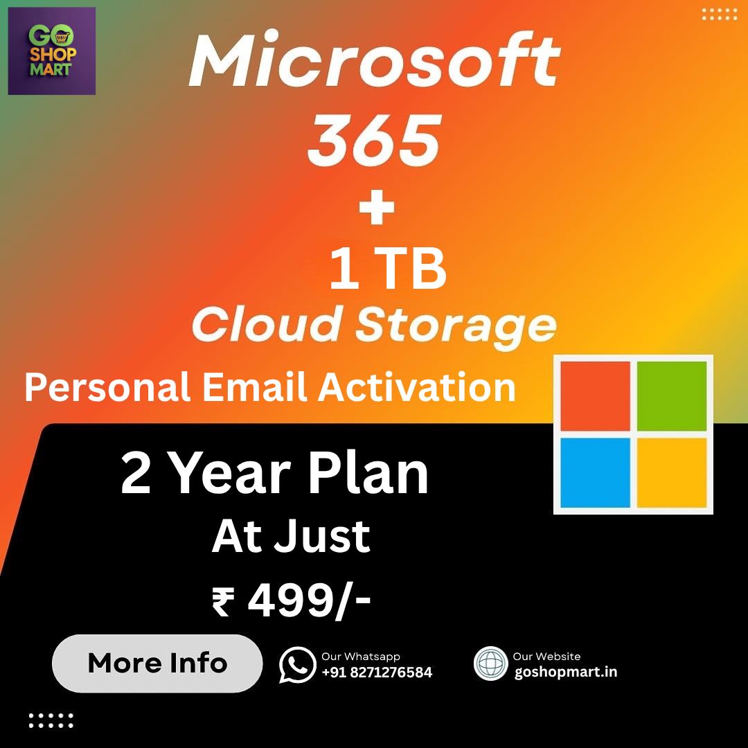 Microsoft 365 with 1TB Cloud Storage